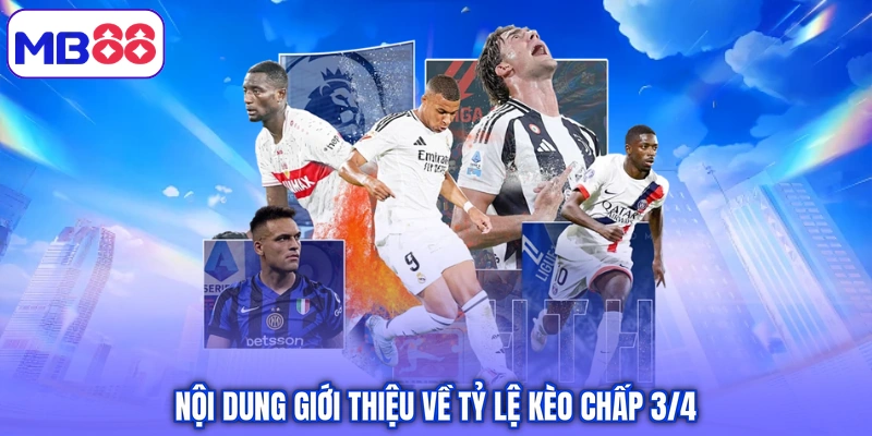 Nội dung giới thiệu về tỷ lệ kèo chấp 3/4
